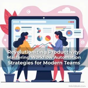 Artistic representation for Revolutionizing Productivity: Mastering Workflow Automation Strategies for Modern Teams