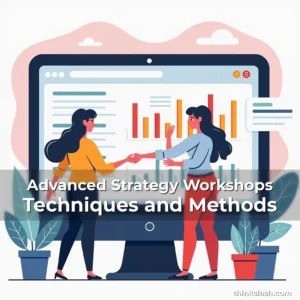 Artistic representation for Advanced Strategy Workshops Techniques and Methods