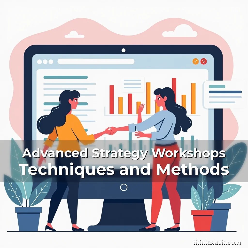 Read more about the article Advanced Strategy Workshops Techniques and Methods
